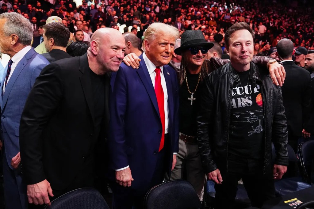 Donald Trump causa sensación en el UFC 309 en el Madison Square&nbsp;Garden