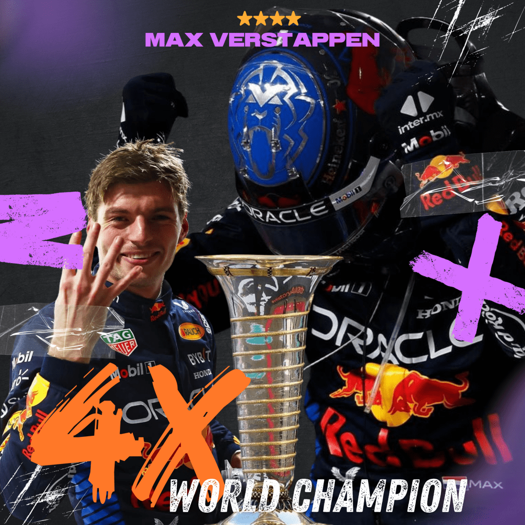 Max Verstappen: Cuatro Veces Campeón del Mundo de Fórmula&nbsp;1