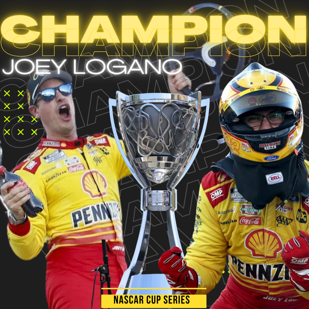 Joey Logano se corona campeón de la NASCAR Cup Series&nbsp;2024