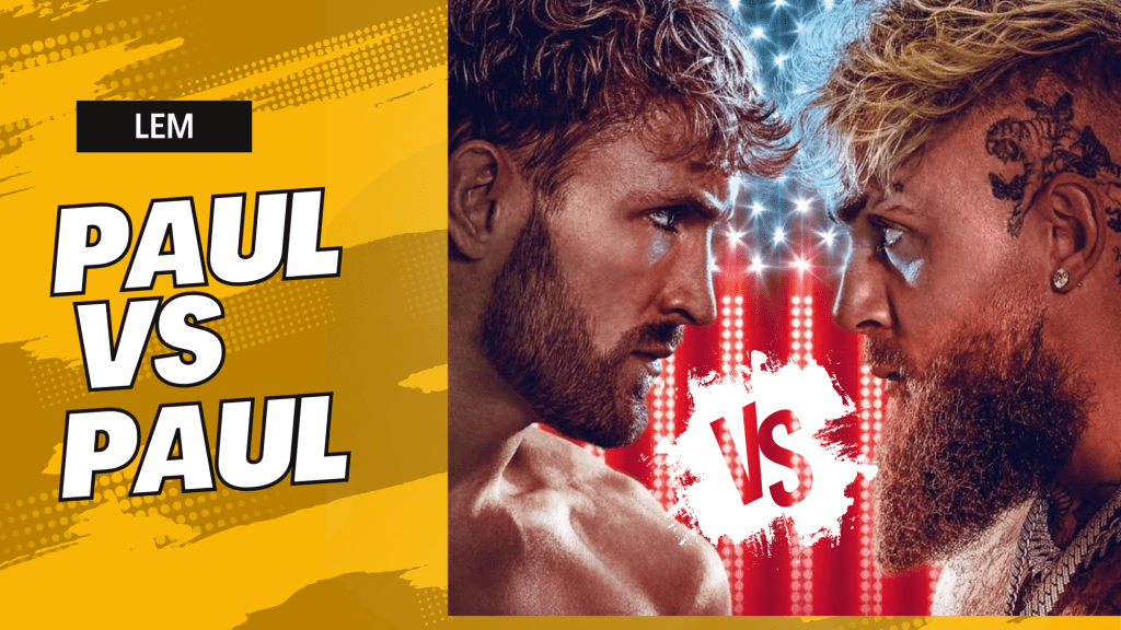 Logan Paul vs Jake Paul: ¿Una pelea real o un simple show mediático?&nbsp;🥊🔥