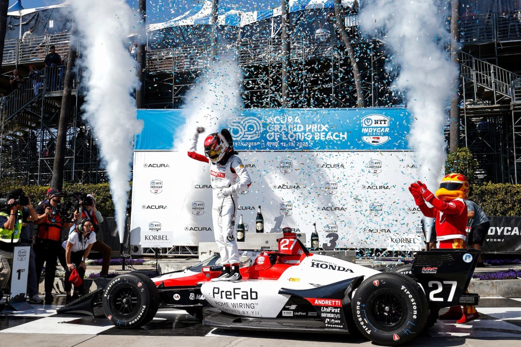 Kyle Kirkwood gana el Gran Premio de Long Beach 2025