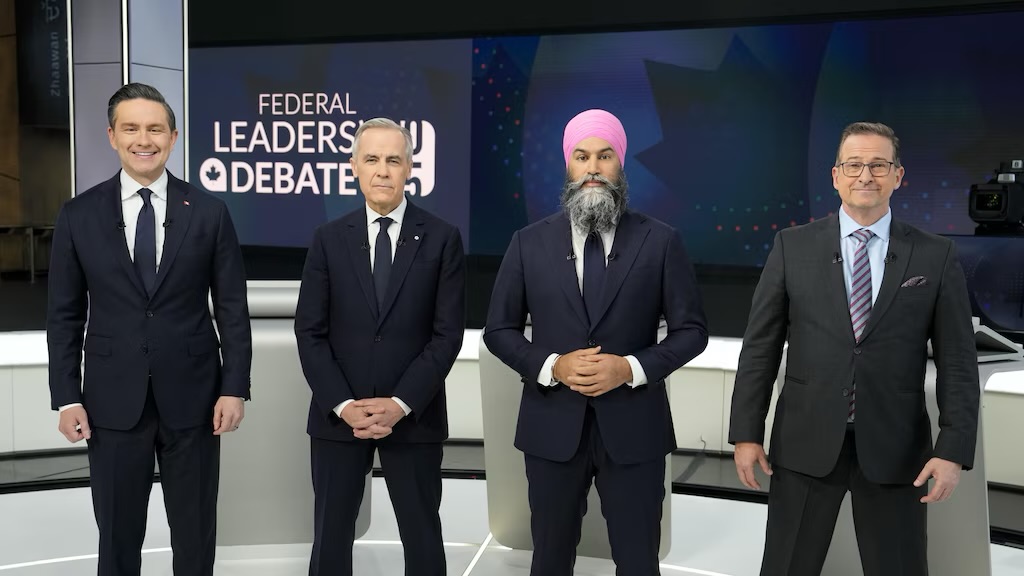 Debate federal en Canadá: los líderes se enfrentan rumbo a las elecciones del 28 de&nbsp;abril