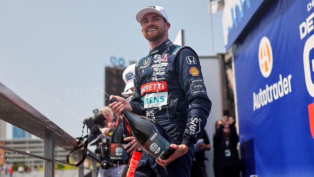 Kirkwood se corona en Detroit y fortalece su puesto en la&nbsp;IndyCar