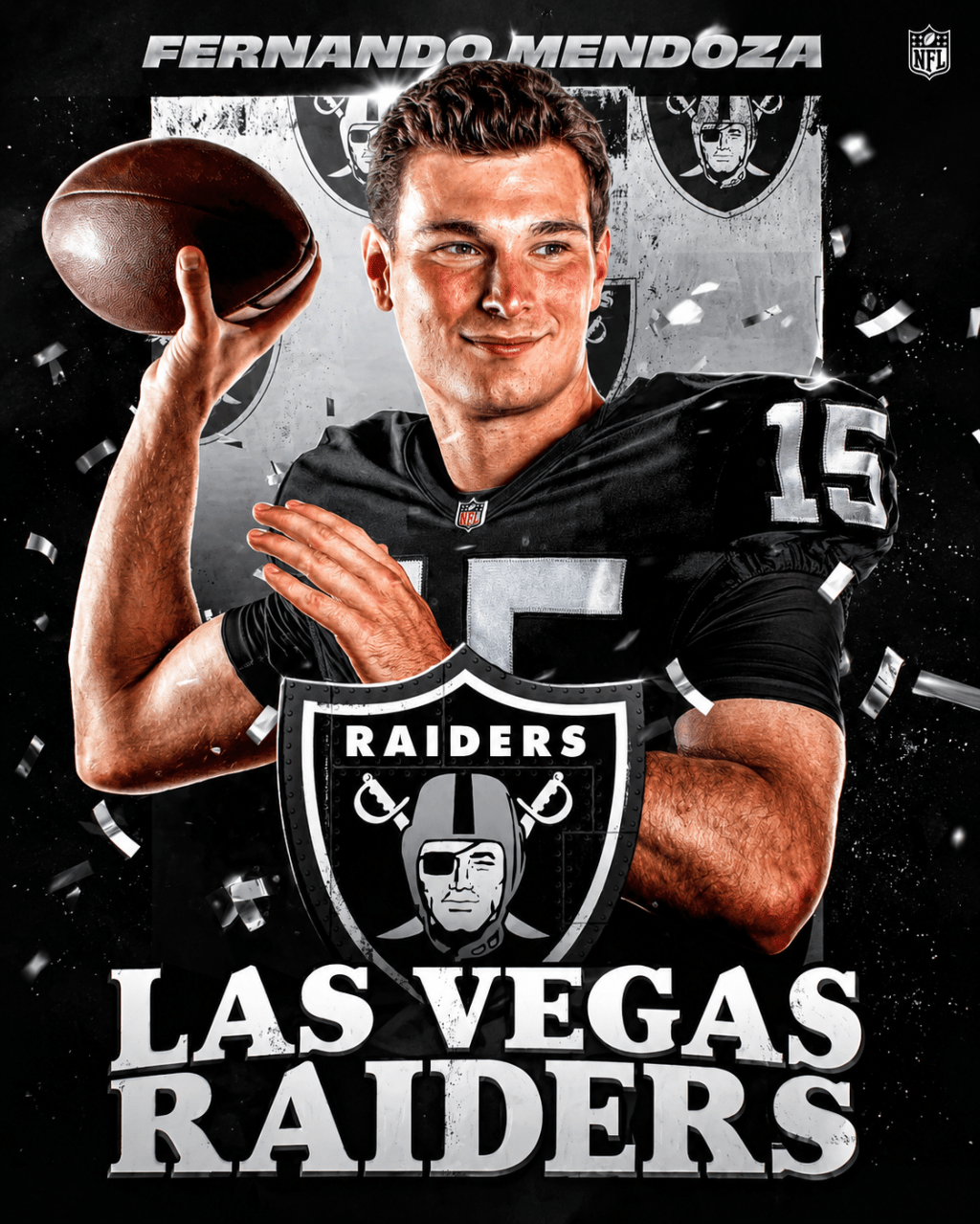 Fernando Mendoza hace historia: elegido número 1 del Draft NFL 2026 por Las Vegas&nbsp;Raiders