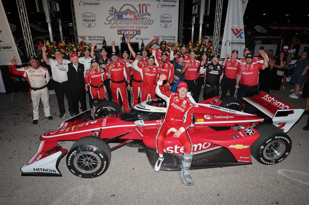 Newgarden reafirma su dominio en los óvalos cortos con otra victoria en&nbsp;Gateway