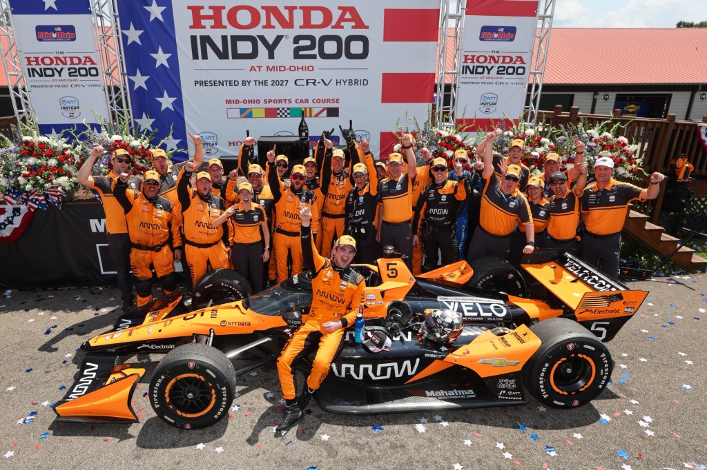 Pato O’Ward supera a Lundgaard y lidera el doblete de Arrow McLaren en&nbsp;Mid-Ohio