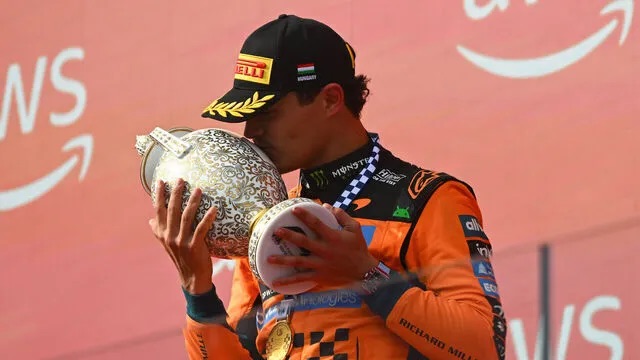 Norris gana en Hungría tras superar a Piastri con la&nbsp;estrategia